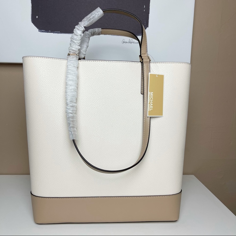 Michael Kors Kelli Large Pebbled Leather Bag NWT - Picture 3 of 7